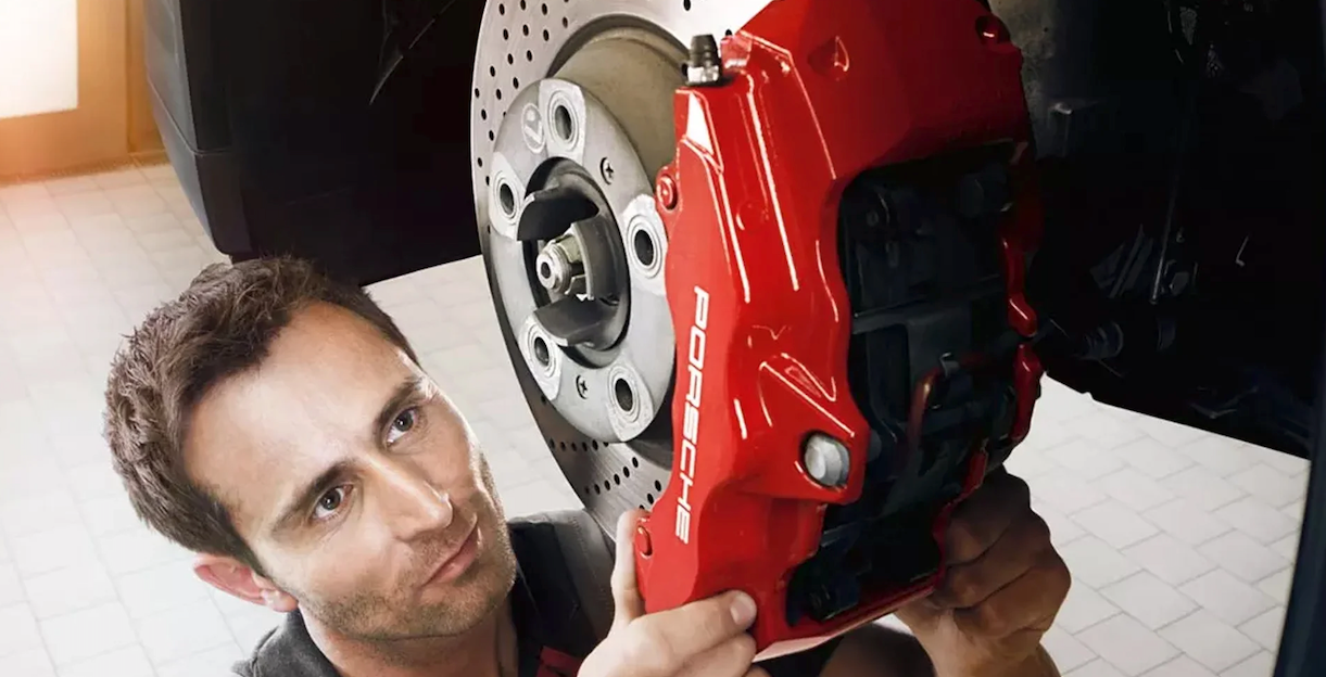 Porsche Brake Change